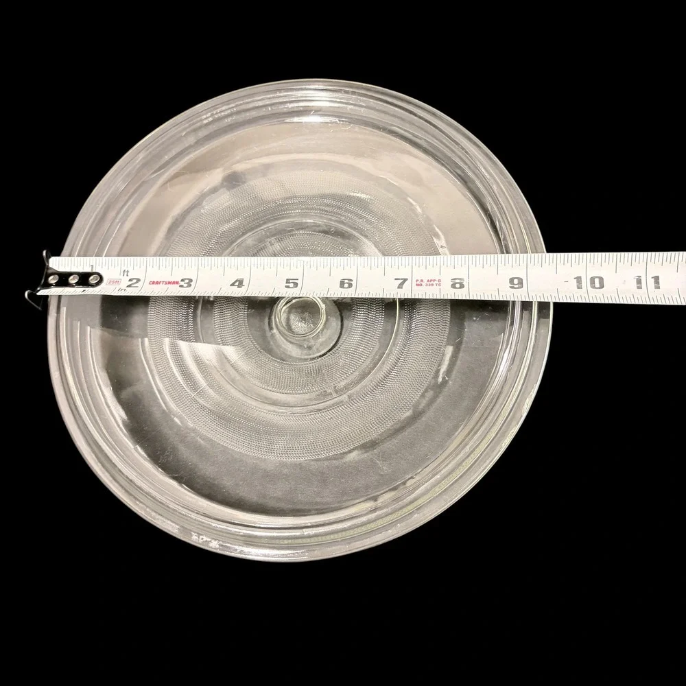 Vtg #22 Mexico Clear Glass Replacement Lid 9.5